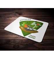 Kişiye Özel Biolog Tasarımlı Mouse Pad (Renksiz)