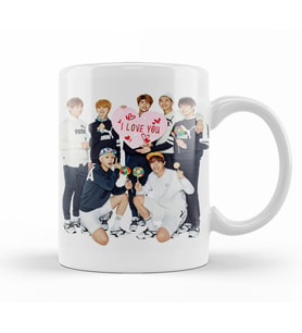 Bts I Love You Kupa Bardak Porselen