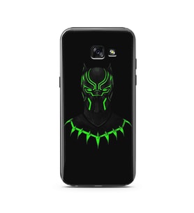 Black Panter Tasarım Süper Şeffaf Silikon Telefon Kılıfı Samsung A5 (2015)