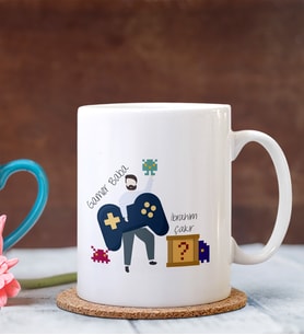 BK Gift Kişiye Özel Babalar Günü Temalı Beyaz Kupa Bardak 23247b