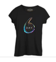 Day6 - Logo Siyah Kadın Tshirt