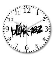 Blink 1  Duvar Saati Bombeli Gercek Cam