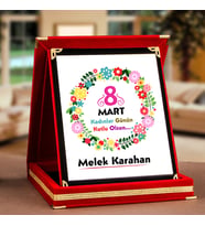 8 Mart Dünya Kadınlar Gününe Özel Plaket