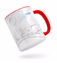 BK Gift Kişiye Özel Yılbaşı Mutlu Yıllar Kırmızı Kupa Bardak-23