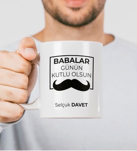 Babalar Günü İçin Kişiye Özel Kupa