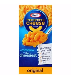 Kraft Flavor Macaroni and Cheese 206gr