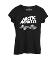 Arctic Monkeys - White Siyah Kadın Tshirt