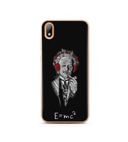 Einstein Tasarım Süper Şeffaf Silikon Telefon Kılıfı Huawei Y5 2019