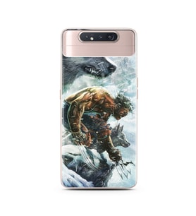 Wolwerine Tasarım Süper Şeffaf Silikon Telefon Kılıfı Samsung A80