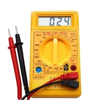 DİJİTAL AVOMETRE MULTİMETRE ÖLÇÜ ALETİ AKIM VOLTAJ DİRENÇ ÖLÇER KTX-659