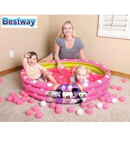 Bestway 91069, Lisanslı Minne 75 Toplu Şişme Havuz, PVC Taşıma Çantası ile..