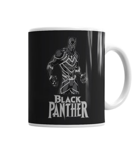 Pantera Negra Panther Kupa Bardak Porselen