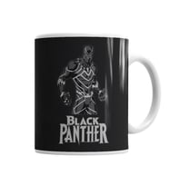 Pantera Negra Panther Kupa Bardak Porselen