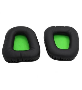 Razer Electra Uyumlu Yumuşak Deri Kulaklık Yastığı Padi Süngeri (Yeşil)
