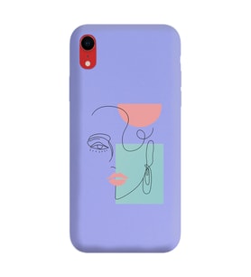 Lila Lansman Telefon Kılıfı Iphone XR
