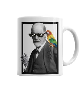Freud Mıto Kupa Bardak Porselen