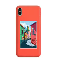 Turuncu Lansman Telefon Kılıfı Iphone XS