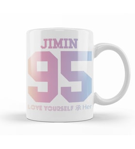Bts Jimin  JHope Kupa Bardak Porselen
