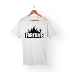 Fortnite Çocuk Beyaz Tişört