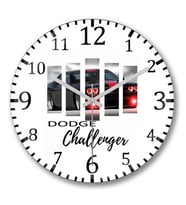 Challenger Duvar Saati Bombeli Gercek Cam