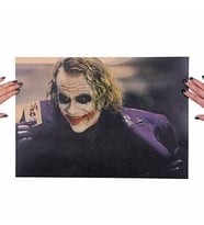 JOKER DARK KNİGHT HEATH LEDGER KRAFT POSTER AF013