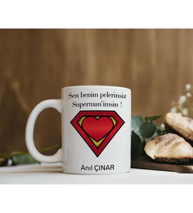 Kişiye Özel Superman Kupası