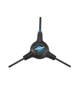 ParkTool Bisiklet Üçgen Alyan ve Tork Aleti 4/5mm/T25 AWS-7 (Siyah)