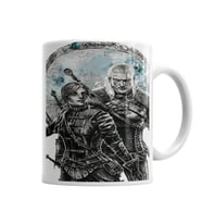 Geralt e Cirilla Kupa Bardak Porselen