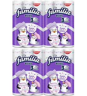 Familia Kağıt Havlu Plus Desenli 48 Li Pk (3 Katlı) (4Pk*12) Love My Home