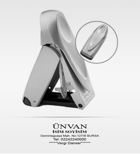 BK Gift Kişiye Özel Trodat Silver Cep Kaşe