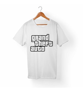 Grand Theft Auto Gta Beyaz Tişört