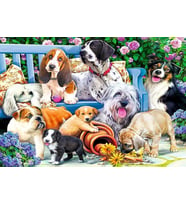 Trefl Puzzle Dog In The Garden 1000 Parça