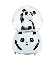 Panda Işıklı Motorlu Püskürtmeli Büyük Boy Kar Küresi