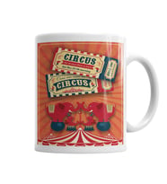 Circus Kupa Bardak Porselen
