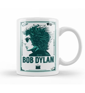 Bob Dylan  Kupa Bardak Porselen