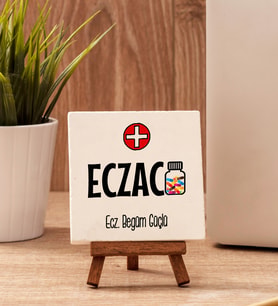 Eczacıya Hediye Taş Dekor
