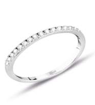 0.15 Ct Pırlanta Yarım Tur Yüzük