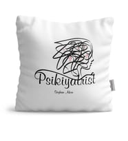 BK Gift Kişiye Özel Mesleki Psikiyatrist Dekoratif Yastık  2