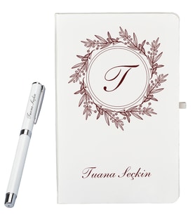 Kişiye Özel Defter Ve Kalem Hediye Seti
