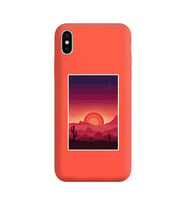 Turuncu Lansman Kılıf iPhone XS Max