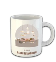 Kişiye Özel İç Mimar Temalı Kupa Bardak 81478