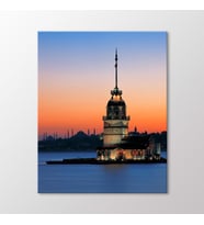 Arty Tablo Kız Kulesi Tablo (Karışık)