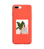 Turuncu Lansman Telefon Kılıfı Iphone 8 Plus