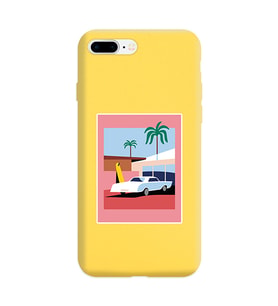 Sarı Lansman Telefon Kılıfı Iphone 7 Plus