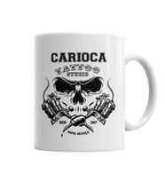 Oficial Carioca Tattoo Studio Kupa Bardak Porselen