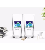 BK Gift Kişiye Özel Renkli Baskılı Balıkesir Tasarımlı Turistik İkili Rakı Bardağı Seti-1 (Beyaz)