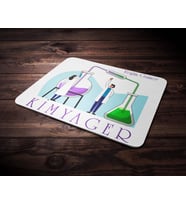 Kişiye Özel Kimyager Tasarımlı Mouse Pad (Renksiz)