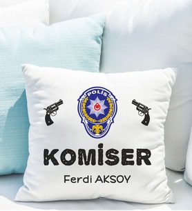 Kişiye Özel Komiser Yastığı