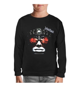Judas Priest Siyah Çocuk Sweatshirt