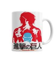 Attack On Titan Kupa Bardak Porselen